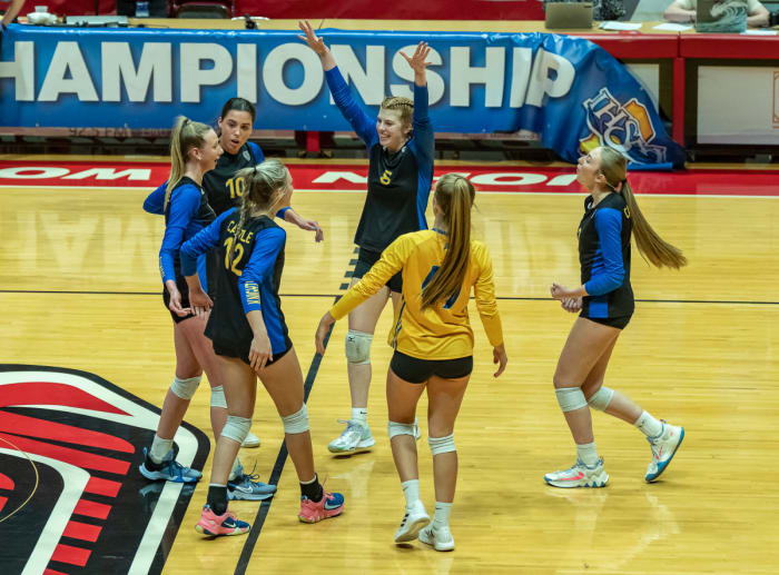 Hamilton Southeastern Castle Illinois girls volleyball 11-4-23 Julie L Brown 24053